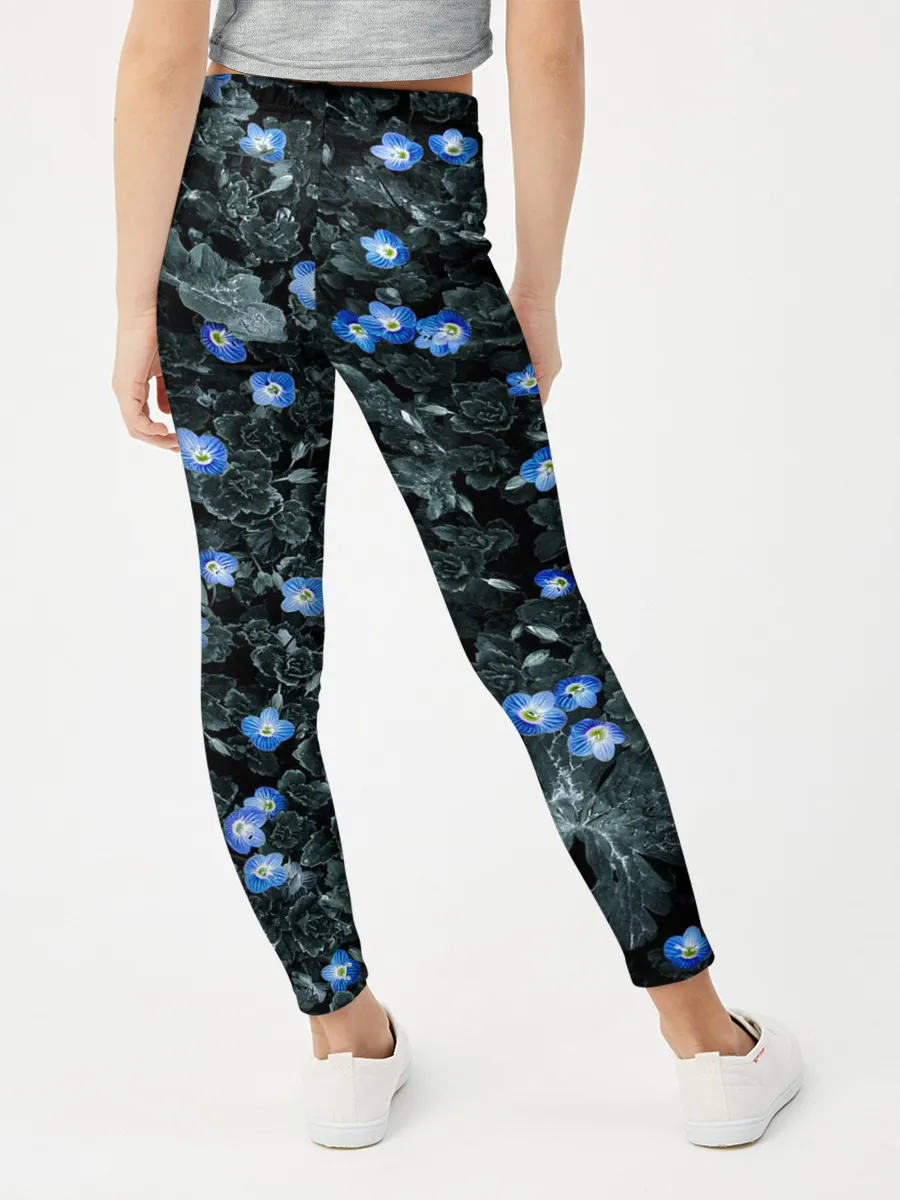 Леггинсы для девочки / Маленькие ЦветЫ