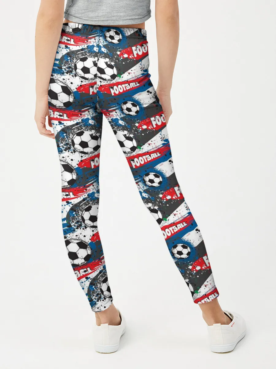 Леггинсы для девочки / FOOTBALL
