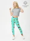 Леггинсы для девочки / Смайлики - Эмодзи