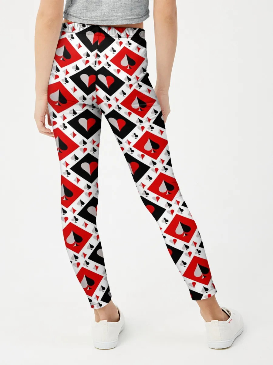 Леггинсы для девочки / Карточный Катала