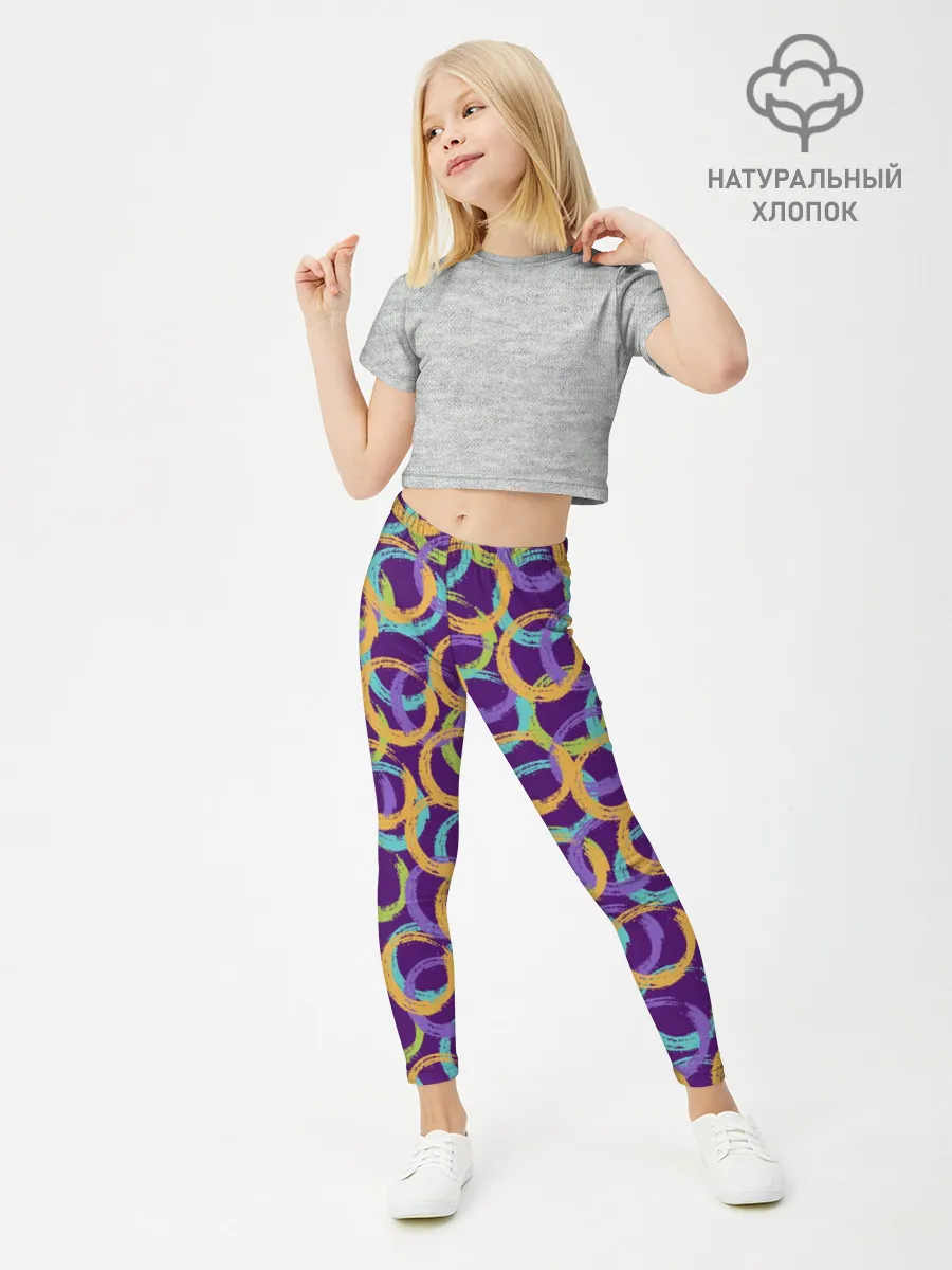 Леггинсы для девочки / Абстракция