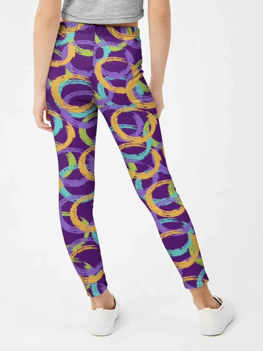 Леггинсы для девочки / Абстракция