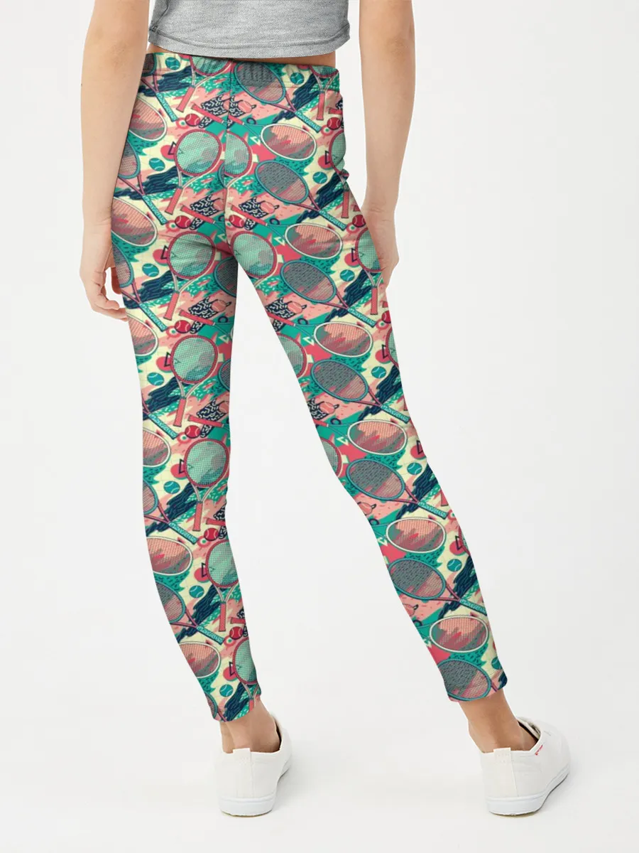 Леггинсы для девочки / Теннисные Ракетки