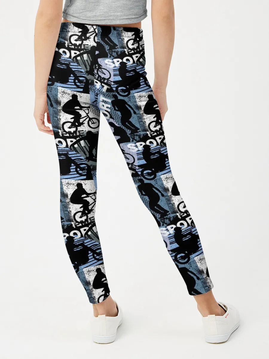 Леггинсы для девочки / SPORT