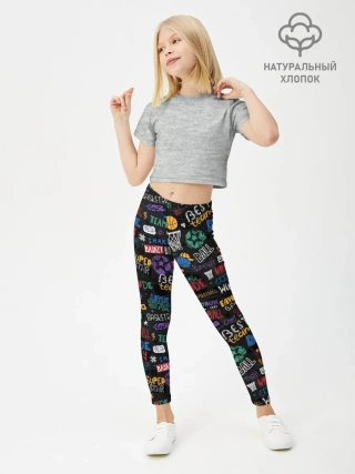 Леггинсы для девочки / Баскетбол