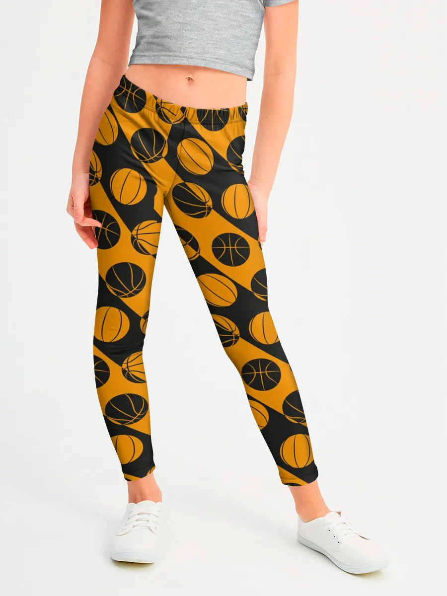 Леггинсы для девочки / Баскетбол