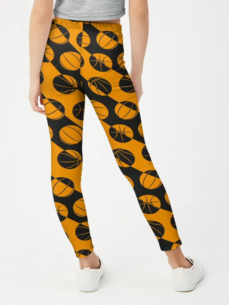 Леггинсы для девочки / Баскетбол