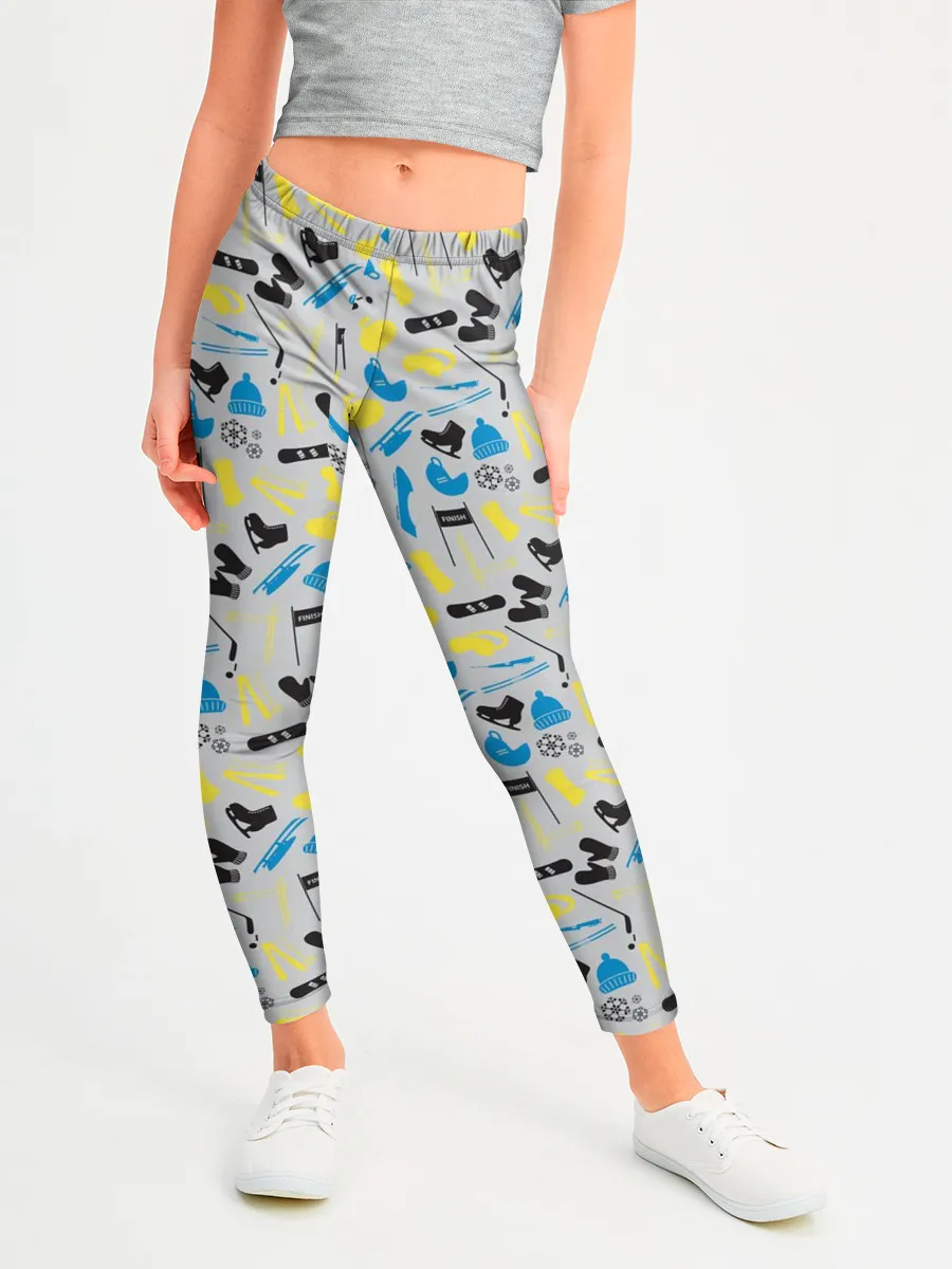 Леггинсы для девочки / WINTER SPORTS