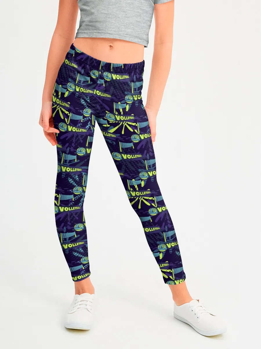 Леггинсы для девочки / VOLLEYBALL