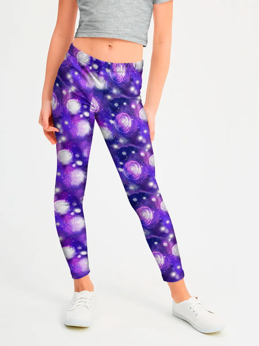 Леггинсы для девочки / Galaxy