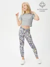 Леггинсы для девочки / Музыкальные Ноты
