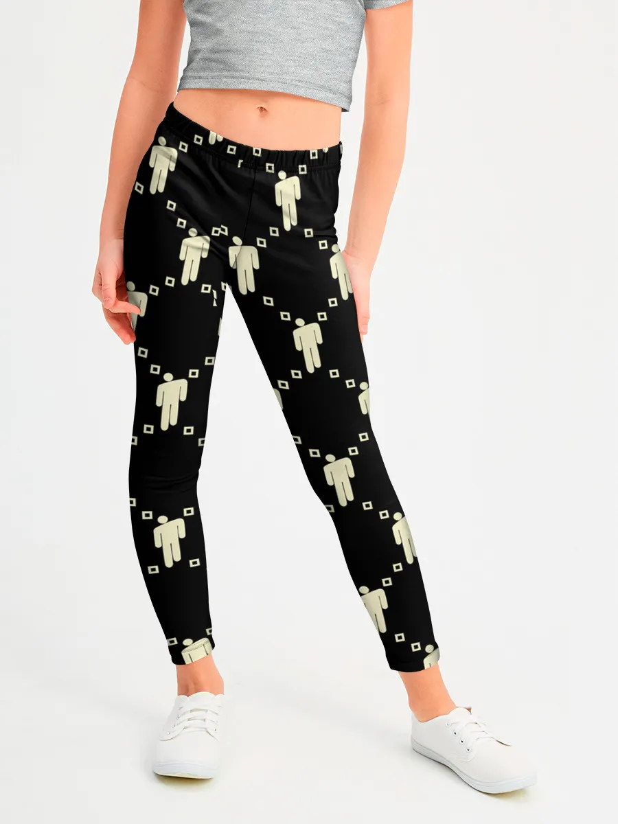 Леггинсы для девочки / Billie Eilish