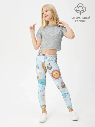 Леггинсы для девочки / Детские рисунки