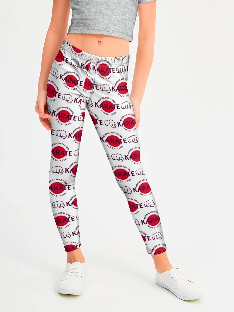 Леггинсы для девочки / KARATE