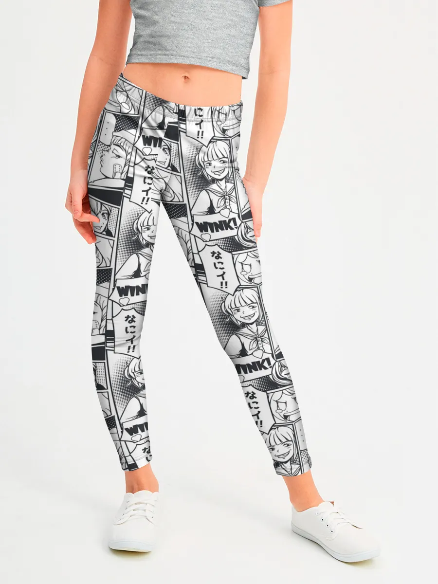 Леггинсы для девочки / Манга