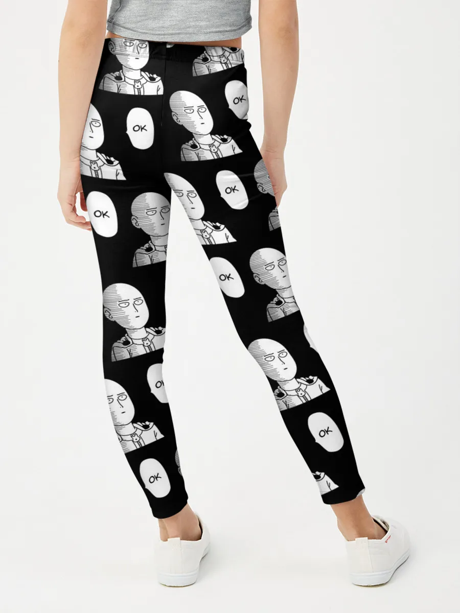 Леггинсы для девочки / ONE-PUNCH MAN | ВАН ПАНЧ МАН