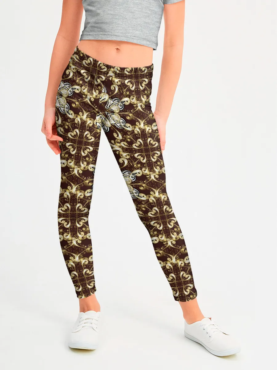 Леггинсы для девочки / узоры