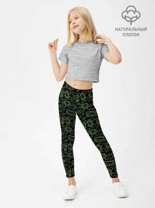 Леггинсы для девочки / Джойстики