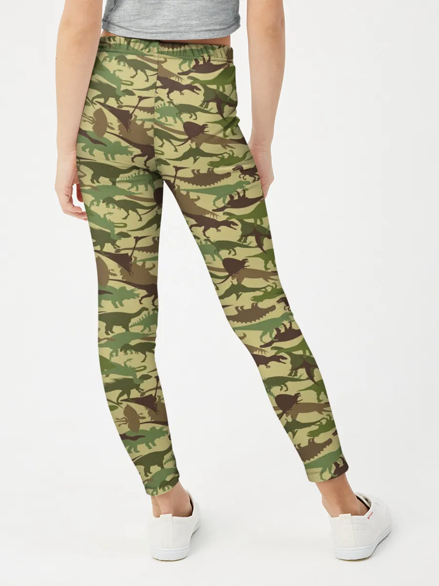 Леггинсы для девочки / Динозавры