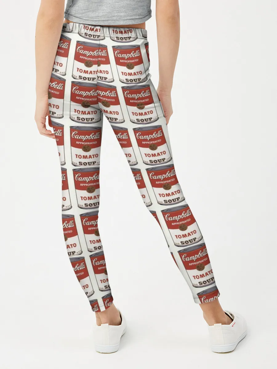 Леггинсы для девочки / Суп как искусство