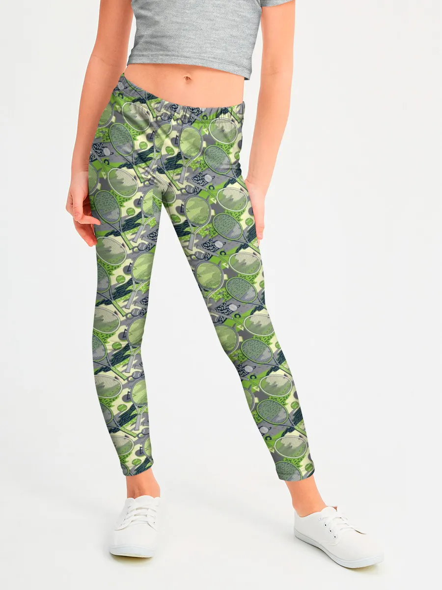 Леггинсы для девочки / Большой Теннис