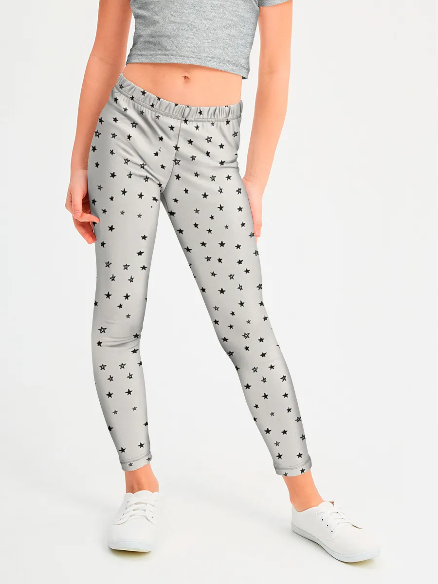 Леггинсы для девочки / Звёздочки