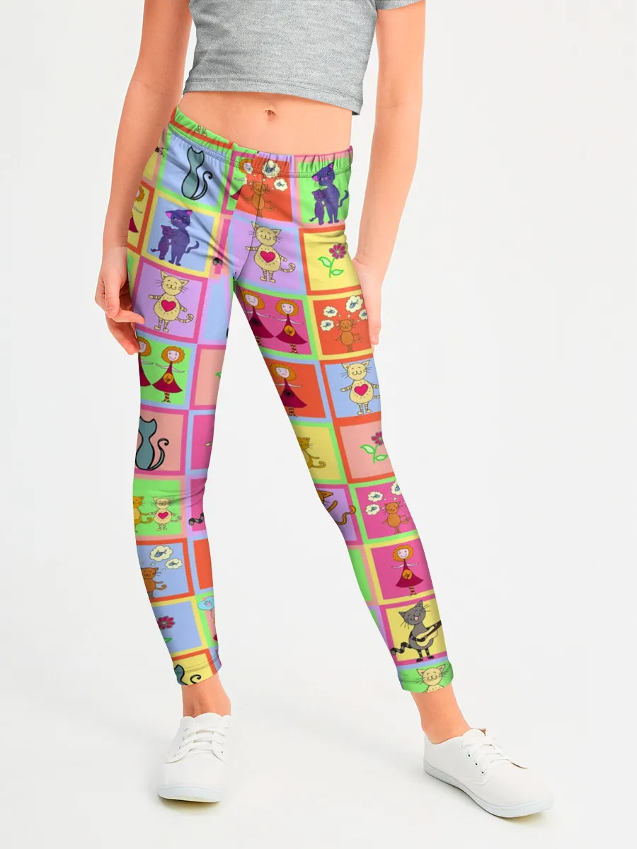 Леггинсы для девочки / Хороший день