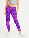 Леггинсы для девочки / ФИОЛЕТОВАЯ ХОХЛОМА