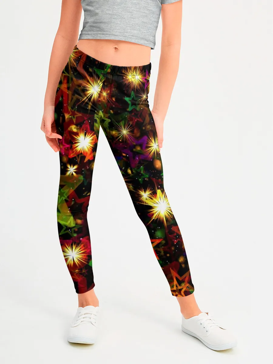 Леггинсы для девочки / Яркий день