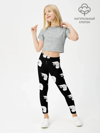 Леггинсы для девочки / Dark trollface