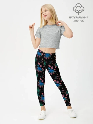 Леггинсы для девочки / Ночные птицы