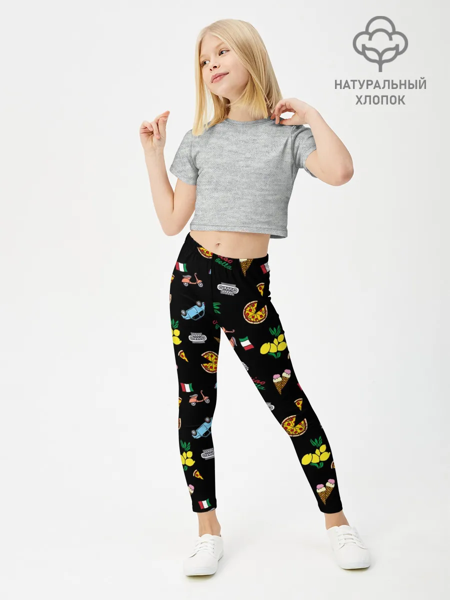 Леггинсы для девочки / Итальянский паттерн