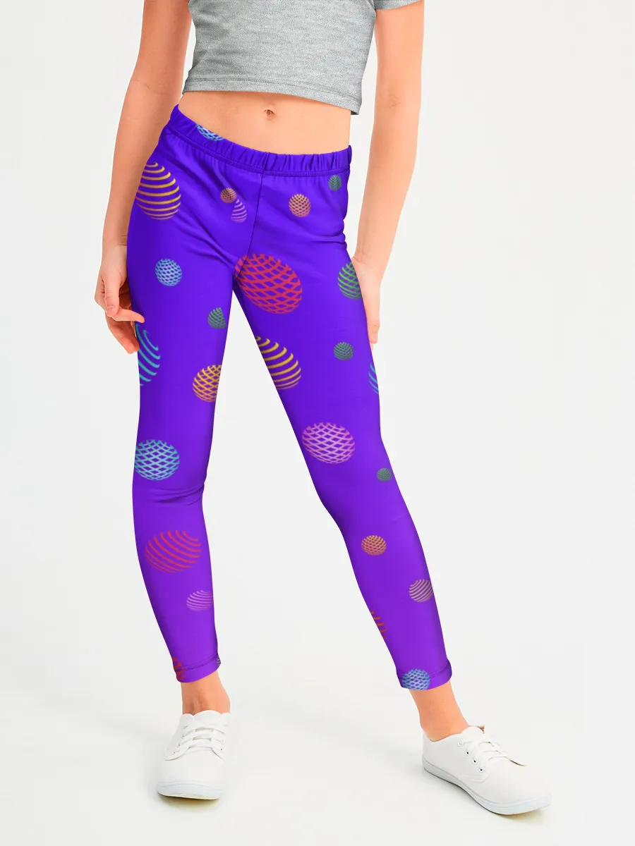 Леггинсы для девочки / Фантастические шары