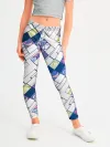 Леггинсы для девочки / Этнический узор пэчворк