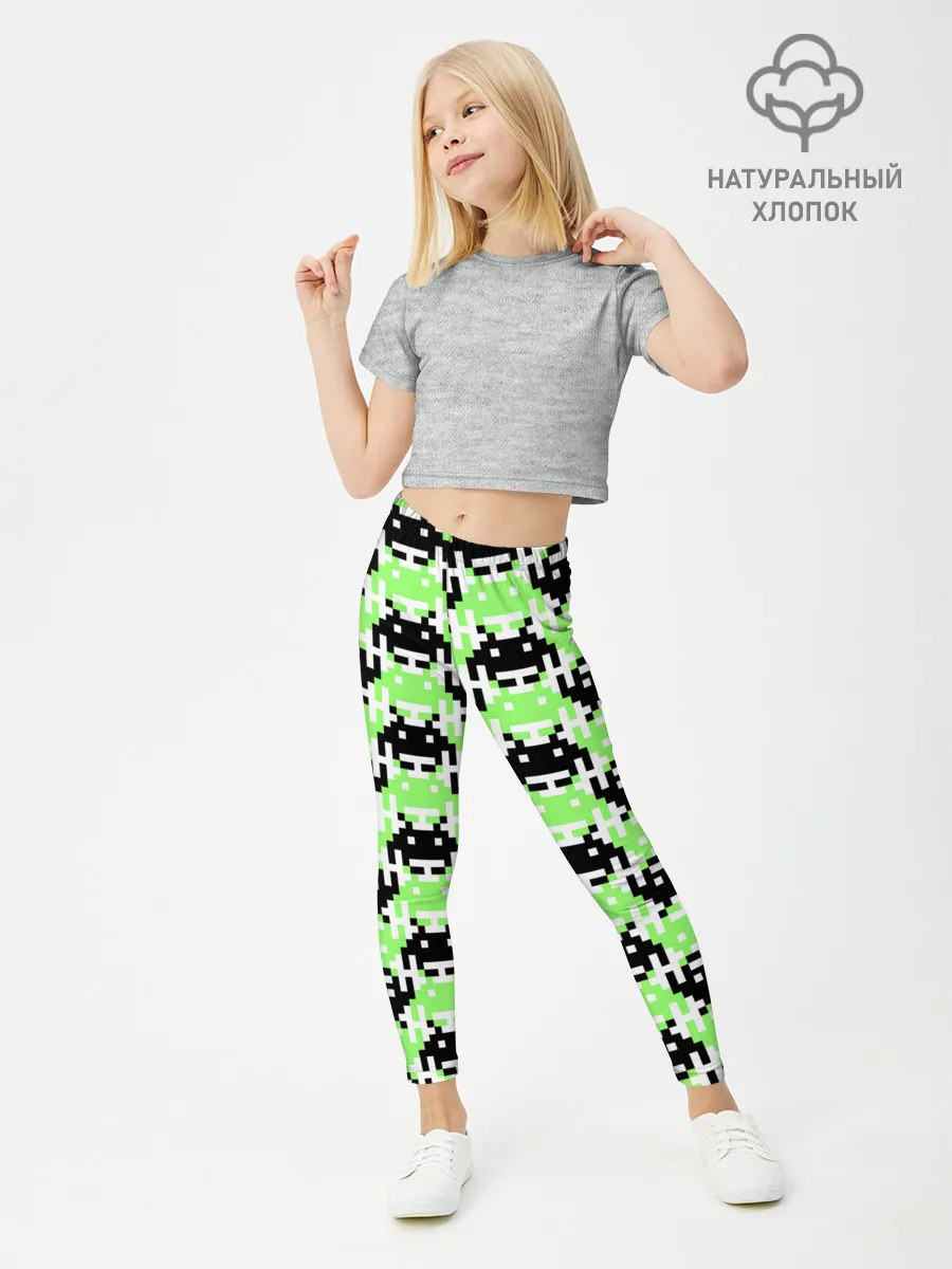 Леггинсы для девочки / Space Invaders | Old game