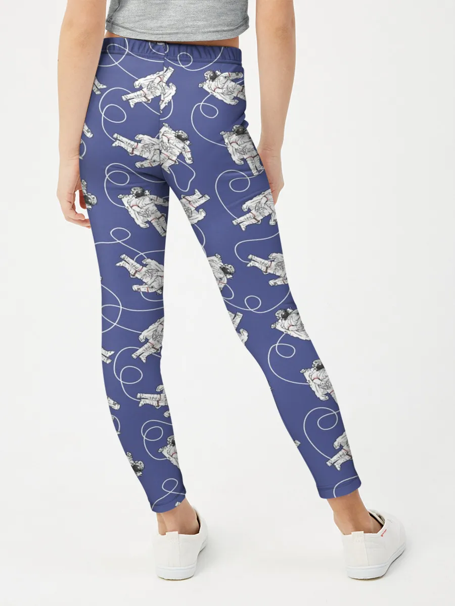 Леггинсы для девочки / Астронавты в космосе
