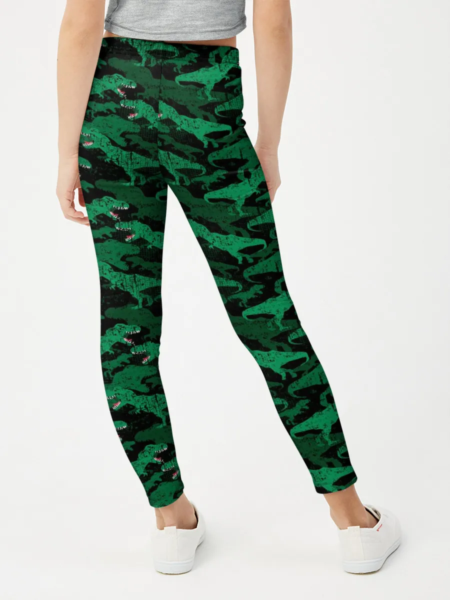 Леггинсы для девочки / Динозавры