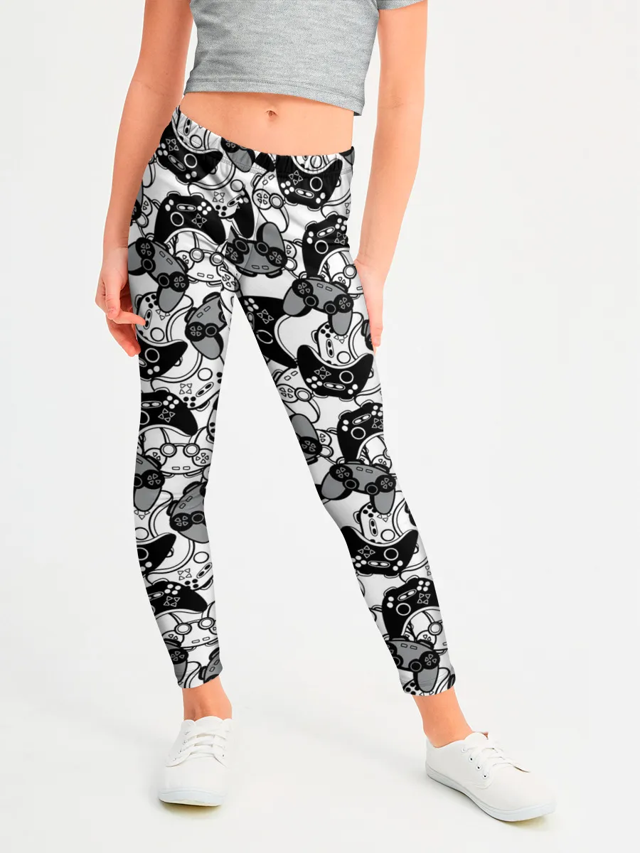 Леггинсы для девочки / Геймер