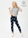 Леггинсы для девочки / ПСЖ ПАТТЕРН | PSG PATTERN