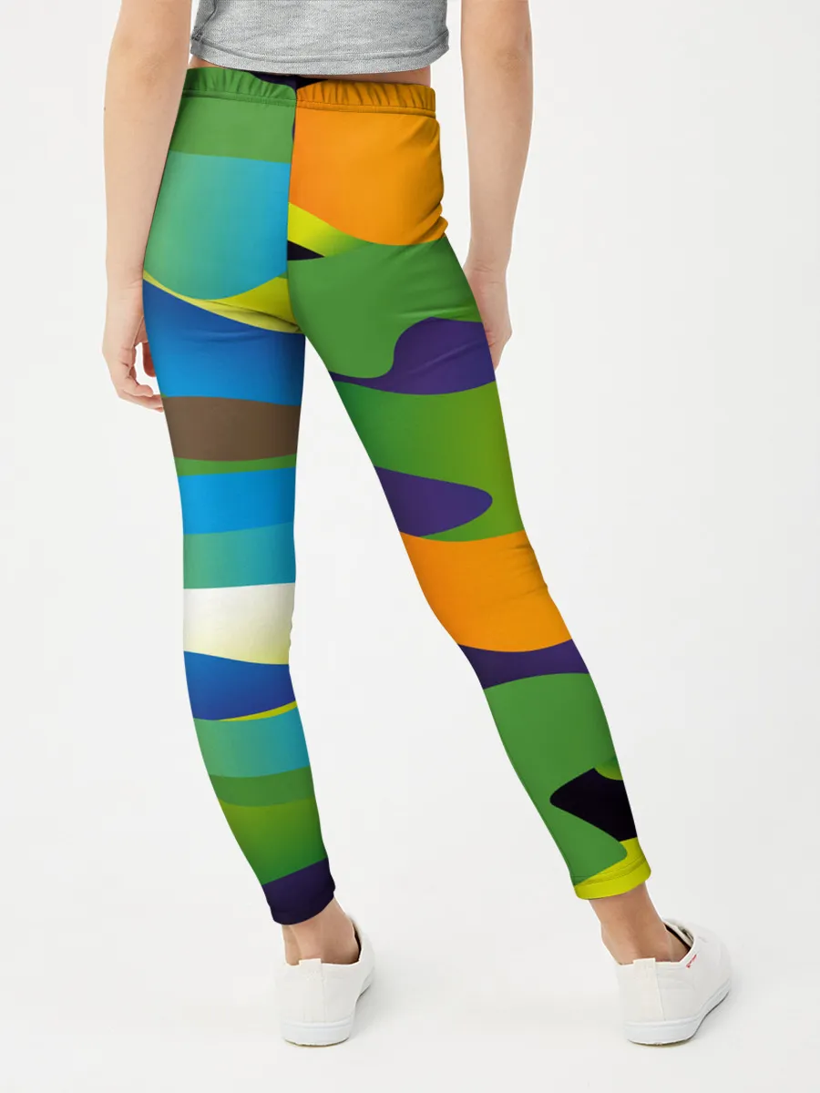 Леггинсы для девочки / CAMOUFLAGE 2022