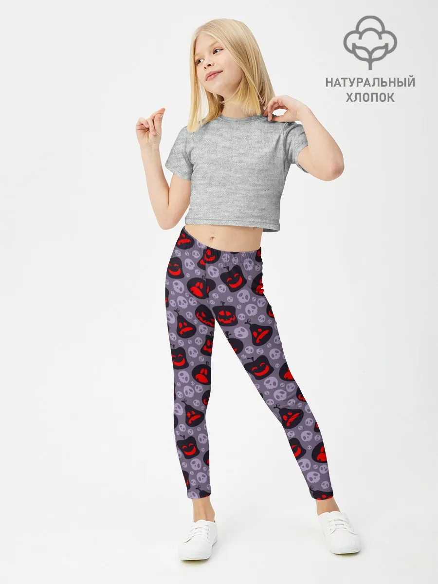 Леггинсы для девочки / Хэллоуин