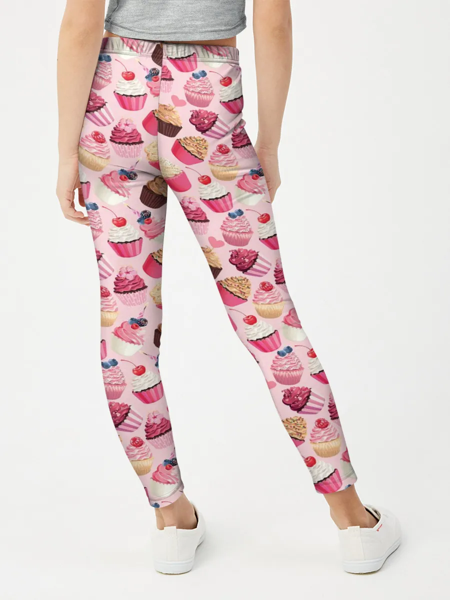 Леггинсы для девочки / Пирожные