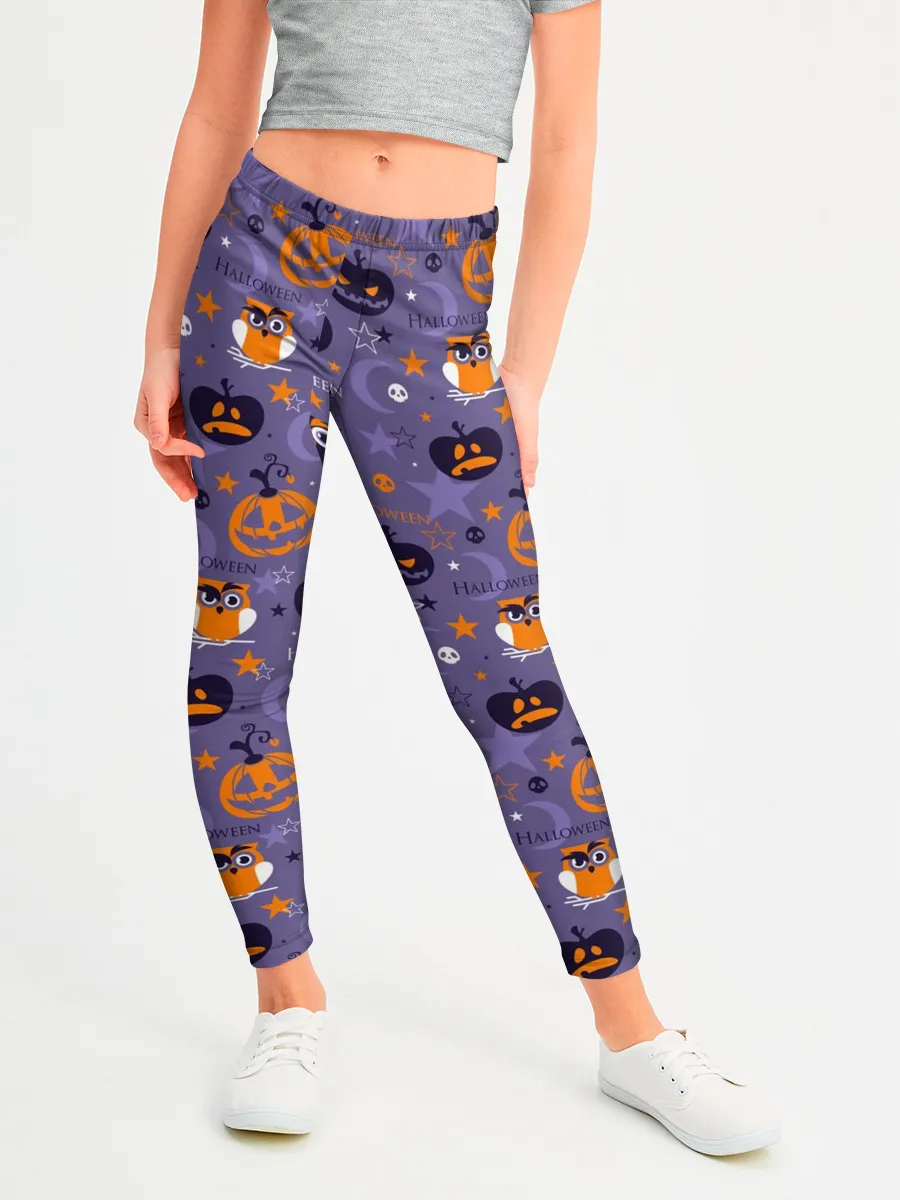 Леггинсы для девочки / Хэллоуин