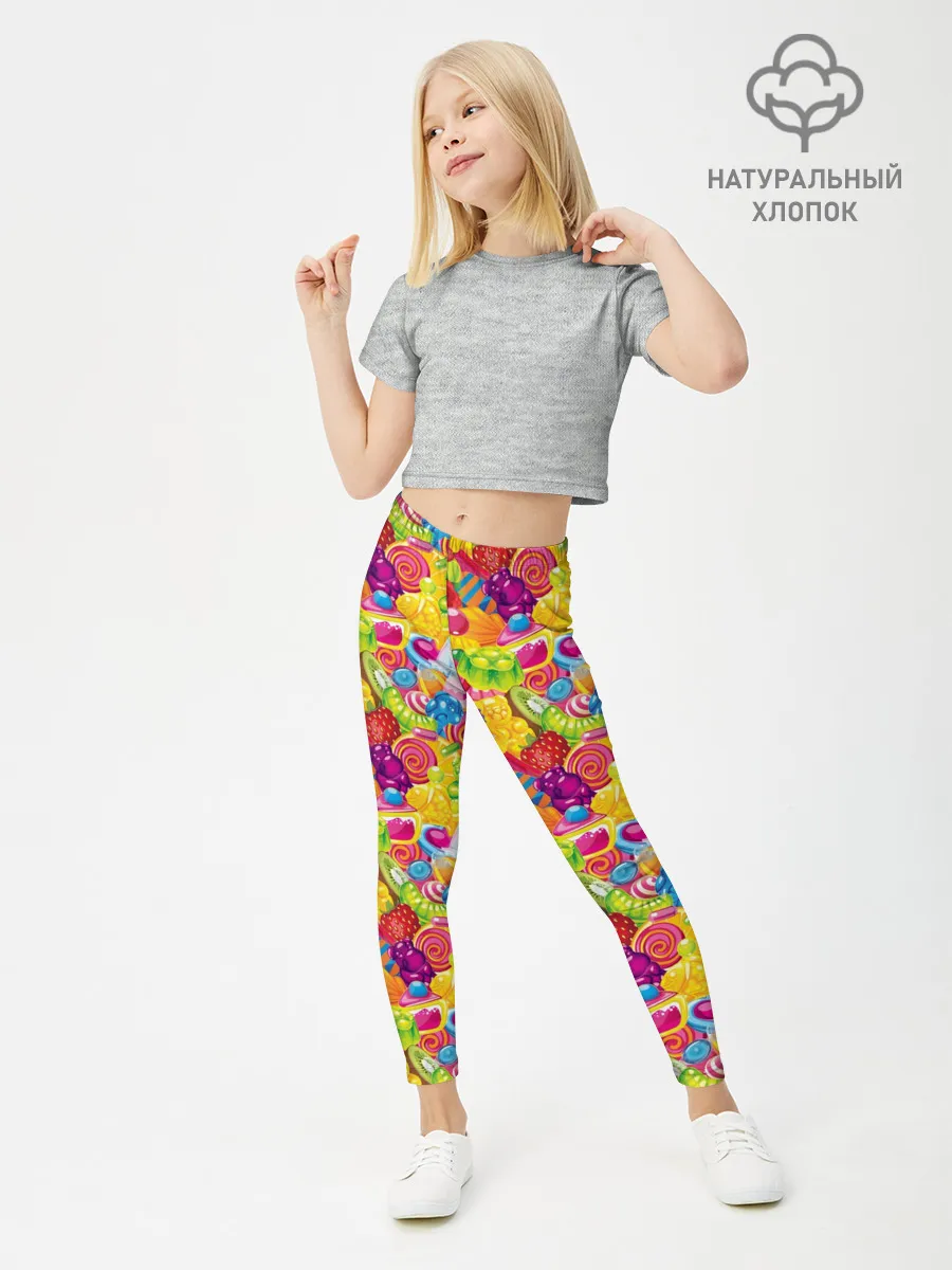 Леггинсы для девочки / День Рождения