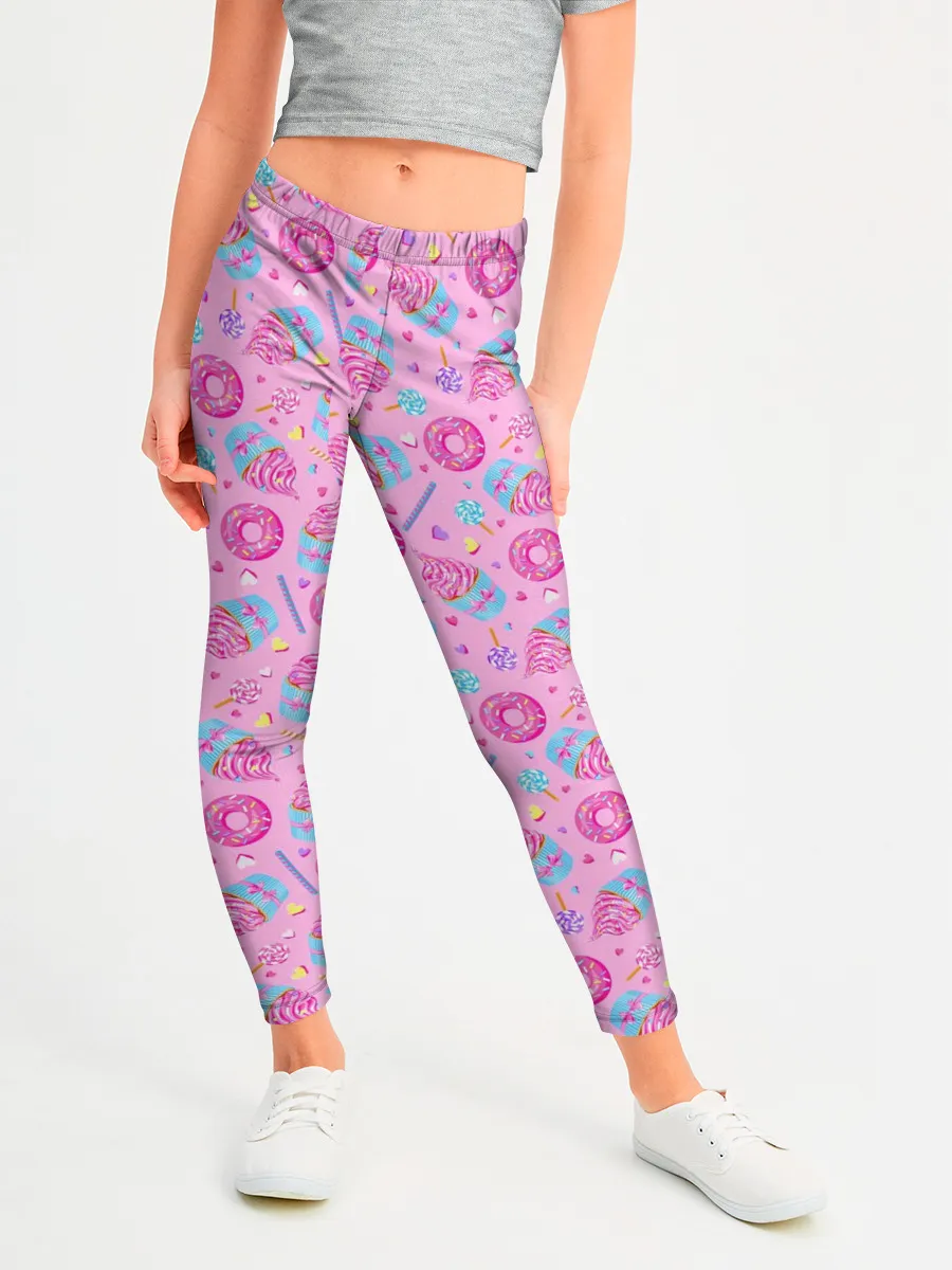Леггинсы для девочки / Сласти