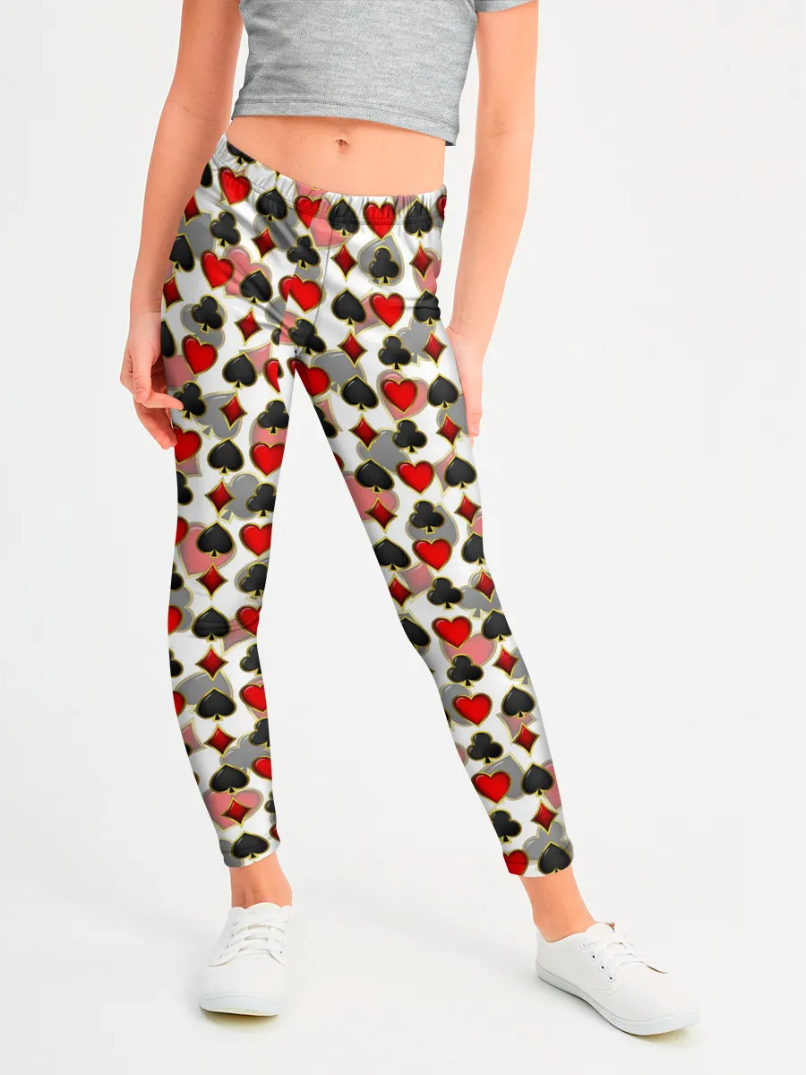 Леггинсы для девочки / КАРТЫ | КАРТОЧНЫЕ МАСТИ