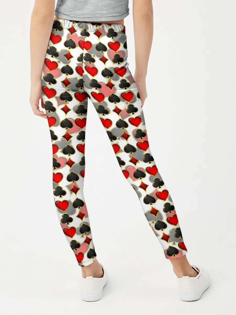 Леггинсы для девочки / КАРТЫ | КАРТОЧНЫЕ МАСТИ