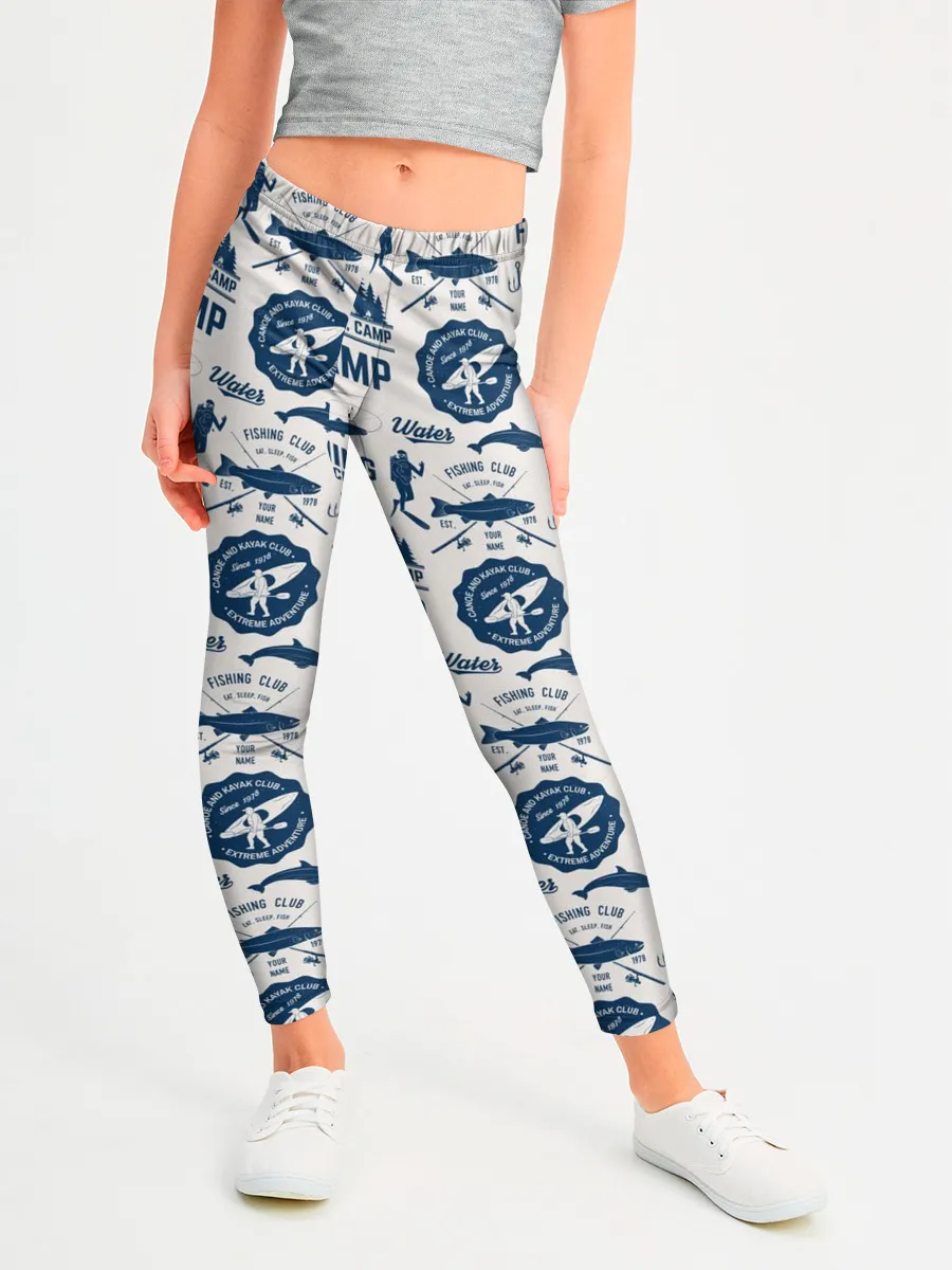 Леггинсы для девочки / Fishing Club