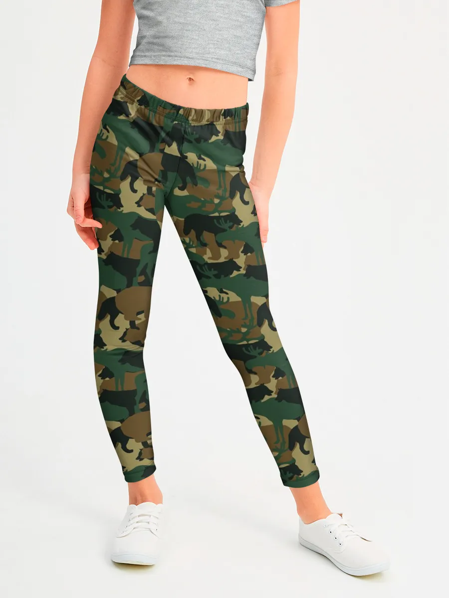 Леггинсы для девочки / Охотник