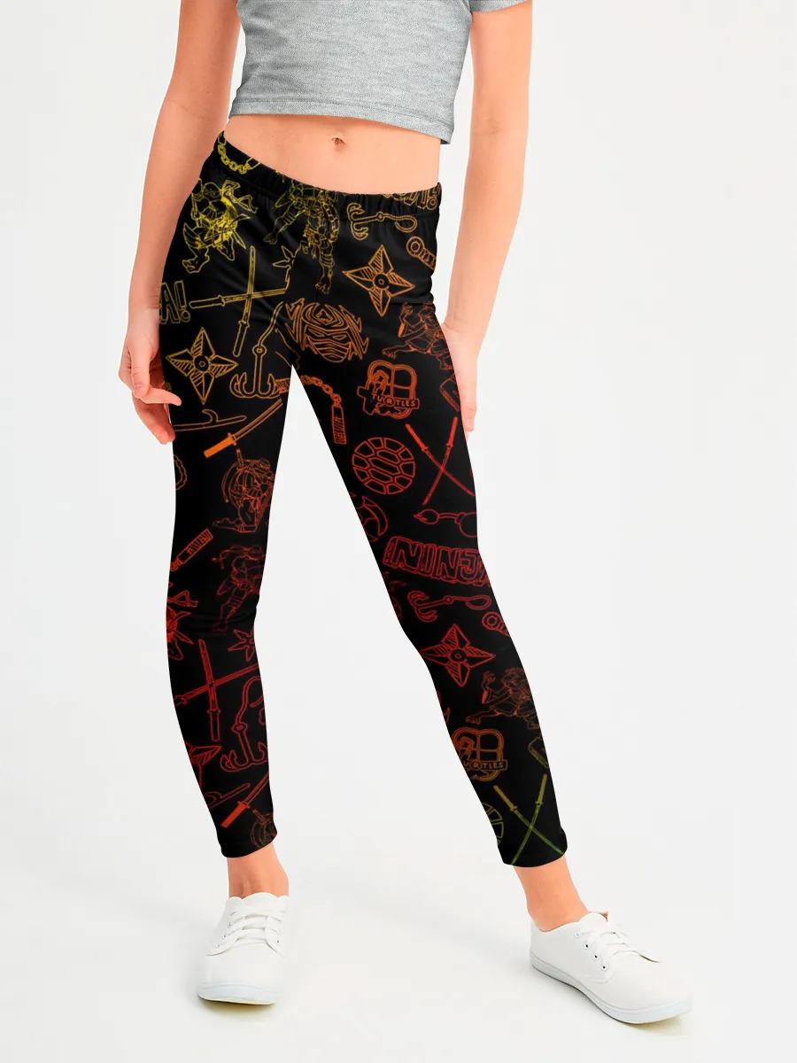 Леггинсы для девочки / Ниндзя Черепашки | Иконки